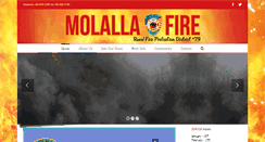 Desktop Screenshot of molallafire.org